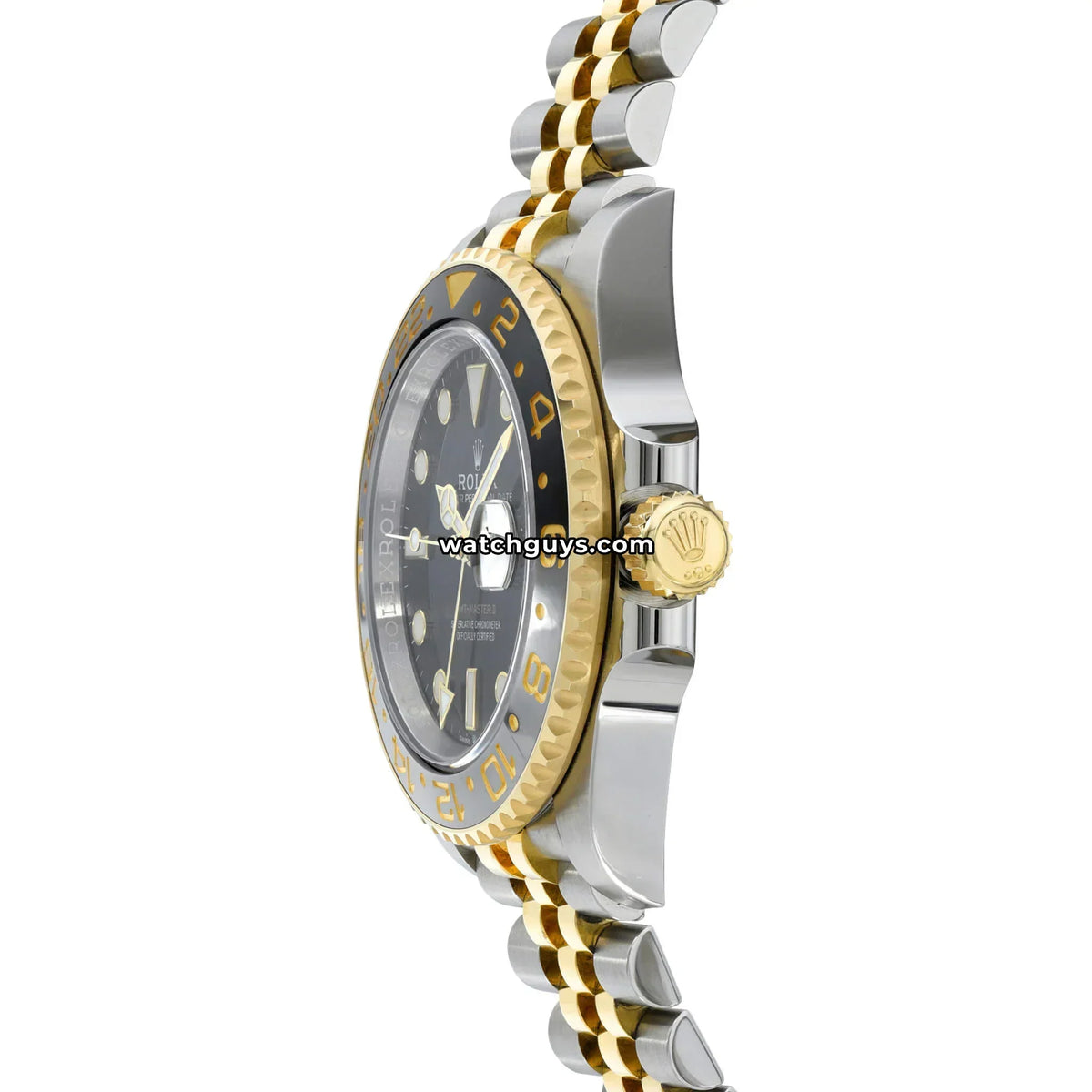 Rolex GMT-Master II 126713GRNR Black Two Tone Jubilee