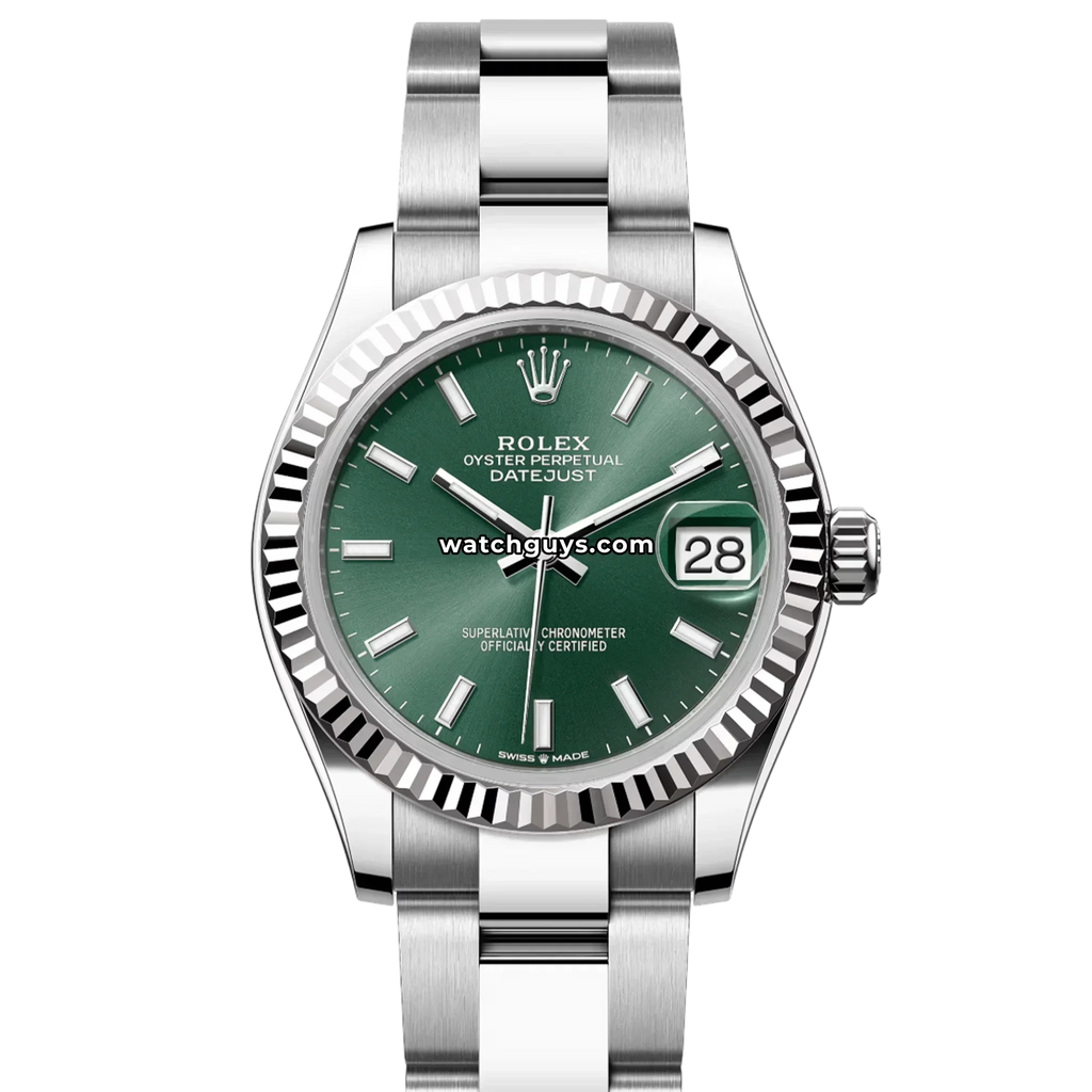 Rolex Datejust 278274 Mint Green Oyster