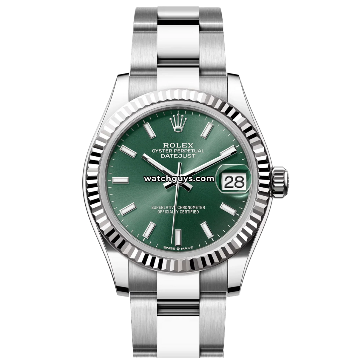 Rolex Datejust 278274 Mint Green Oyster