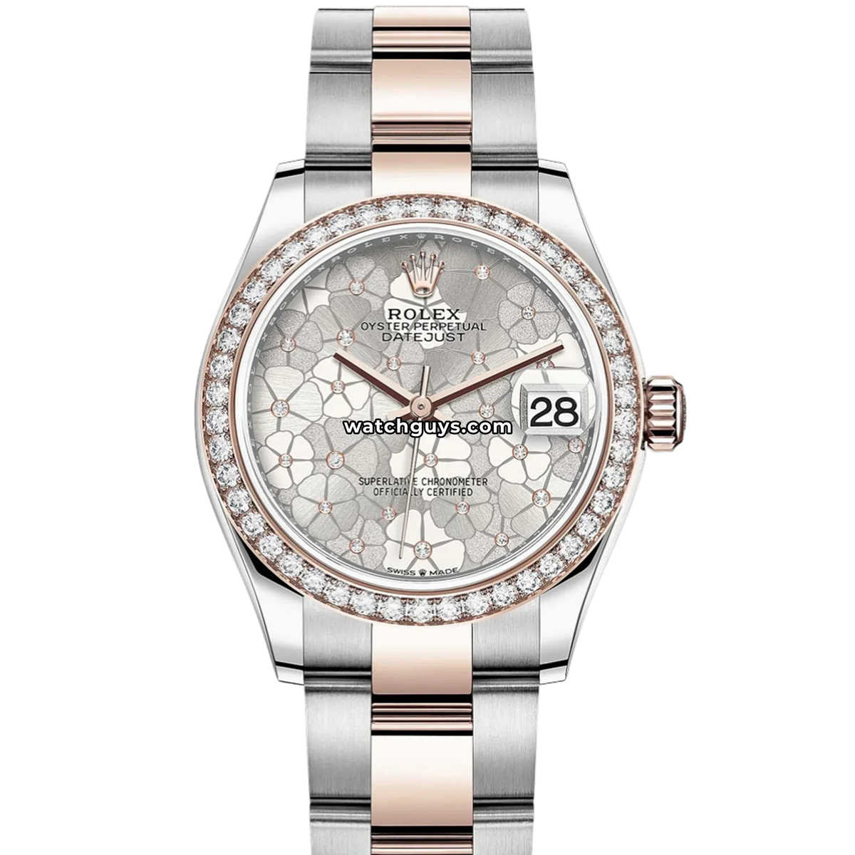 Rolex Datejust 278381RBR Raindrop Diamond