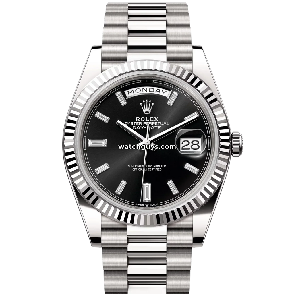 Rolex Day-Date 228239 Black Diamond