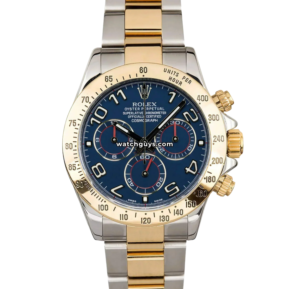 Rolex Daytona 116523 Blue Arabic