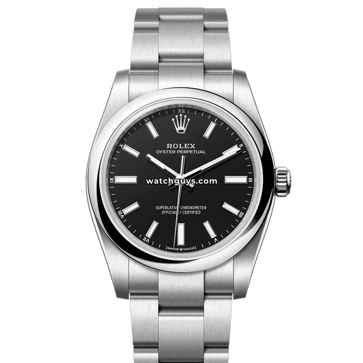 Rolex Oyster Perpetual 124200 Flat Black