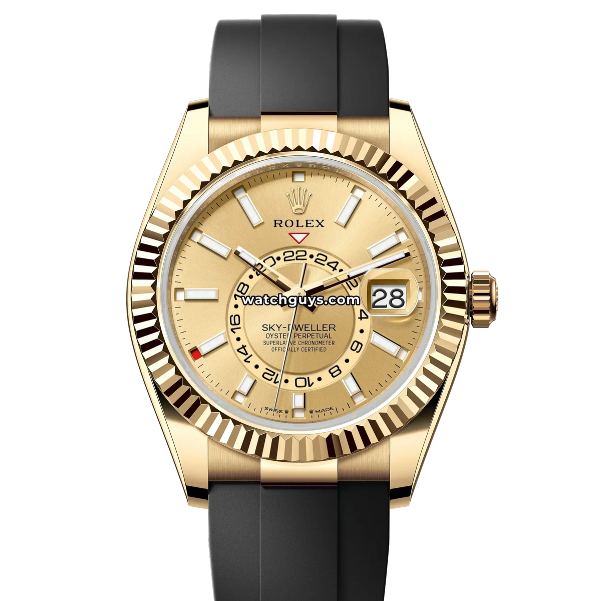 Rolex Sky-Dweller 336238 Champagne Oysterflex