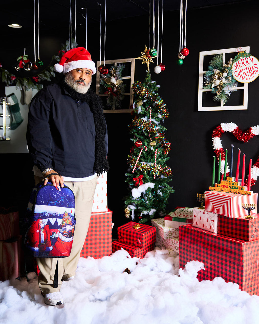 SANTA BIG BAG STACKS BACKPACK