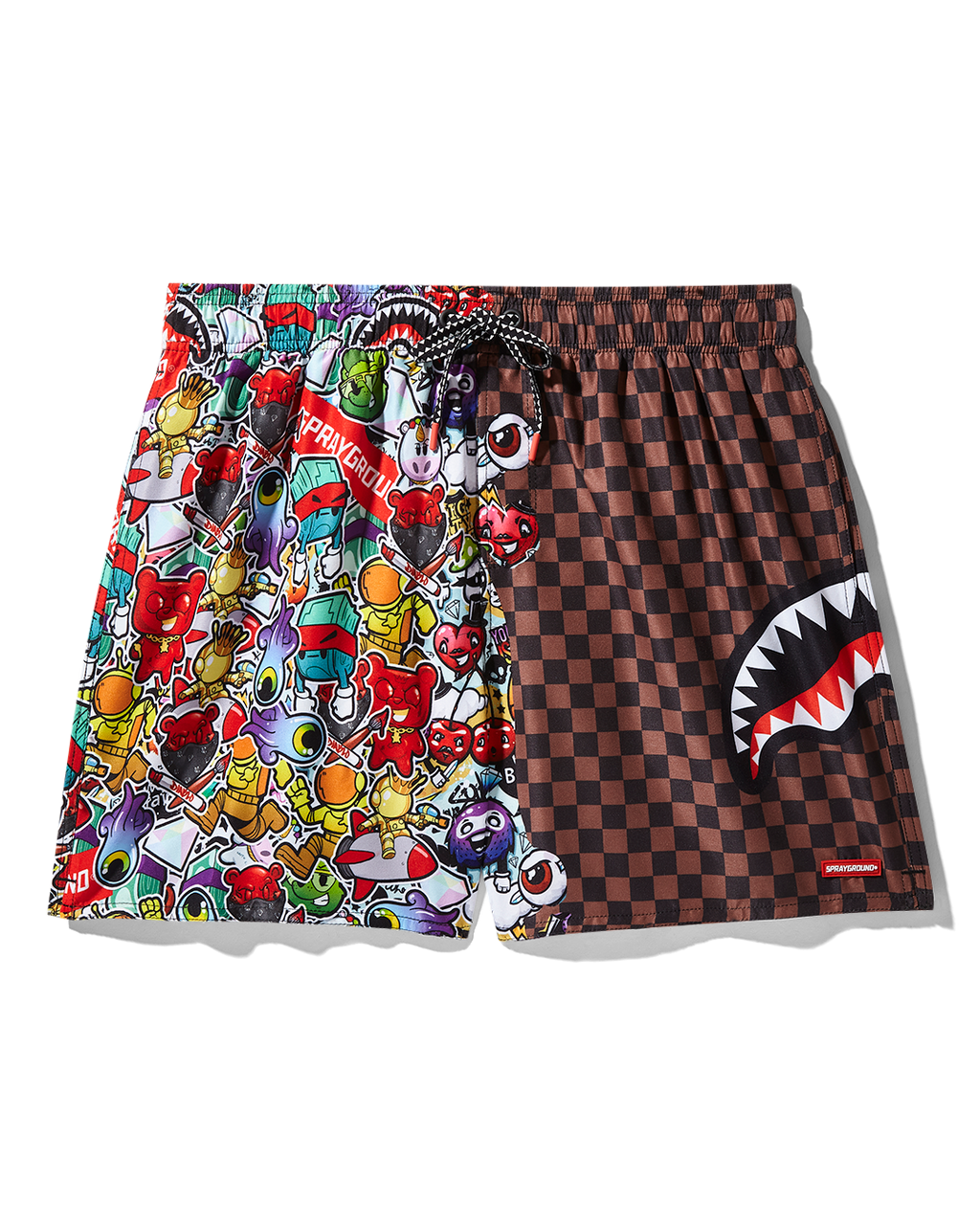 STICKER CREW SWIM SHORTS