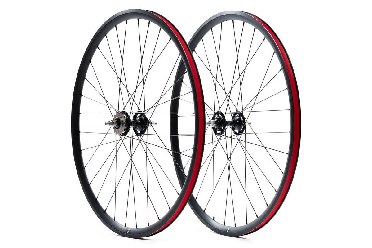 State Bicycle Co. - Fixed-Gear / Single Speed - "All-Road" Wheelset (Black)
