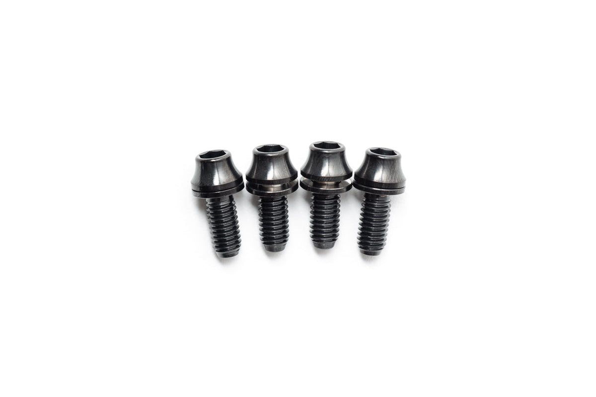 State Bicycle Co. - Titanium Bottle Cage / Mounting Bolts (4-pack)