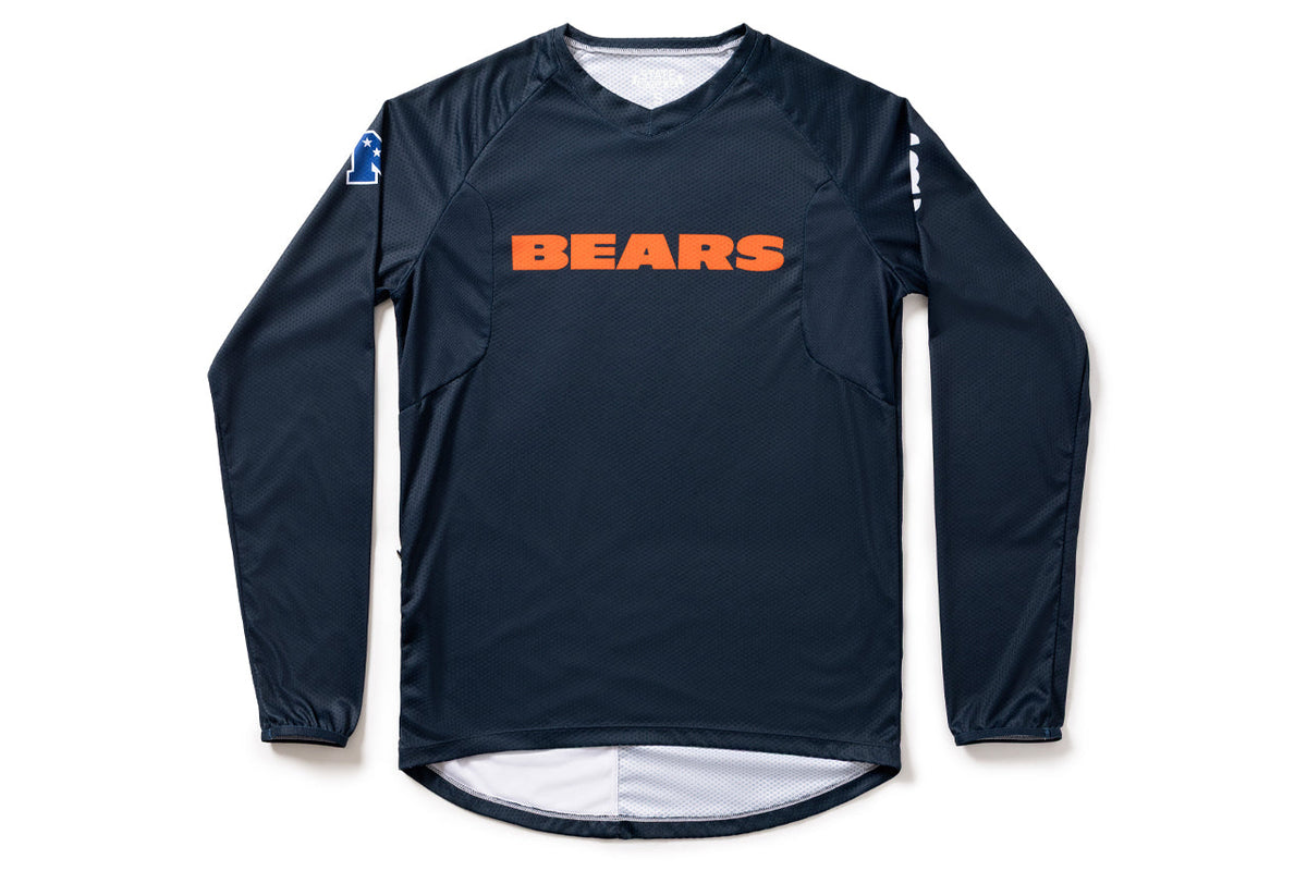 State Bicycle Co. | NFL Collection – Long-Sleeve MTB Jersey – Chicago Bears