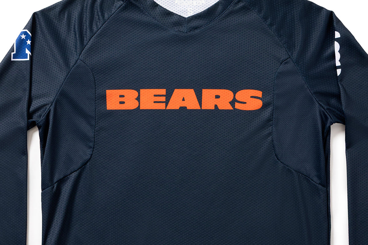 State Bicycle Co. | NFL Collection – Long-Sleeve MTB Jersey – Chicago Bears