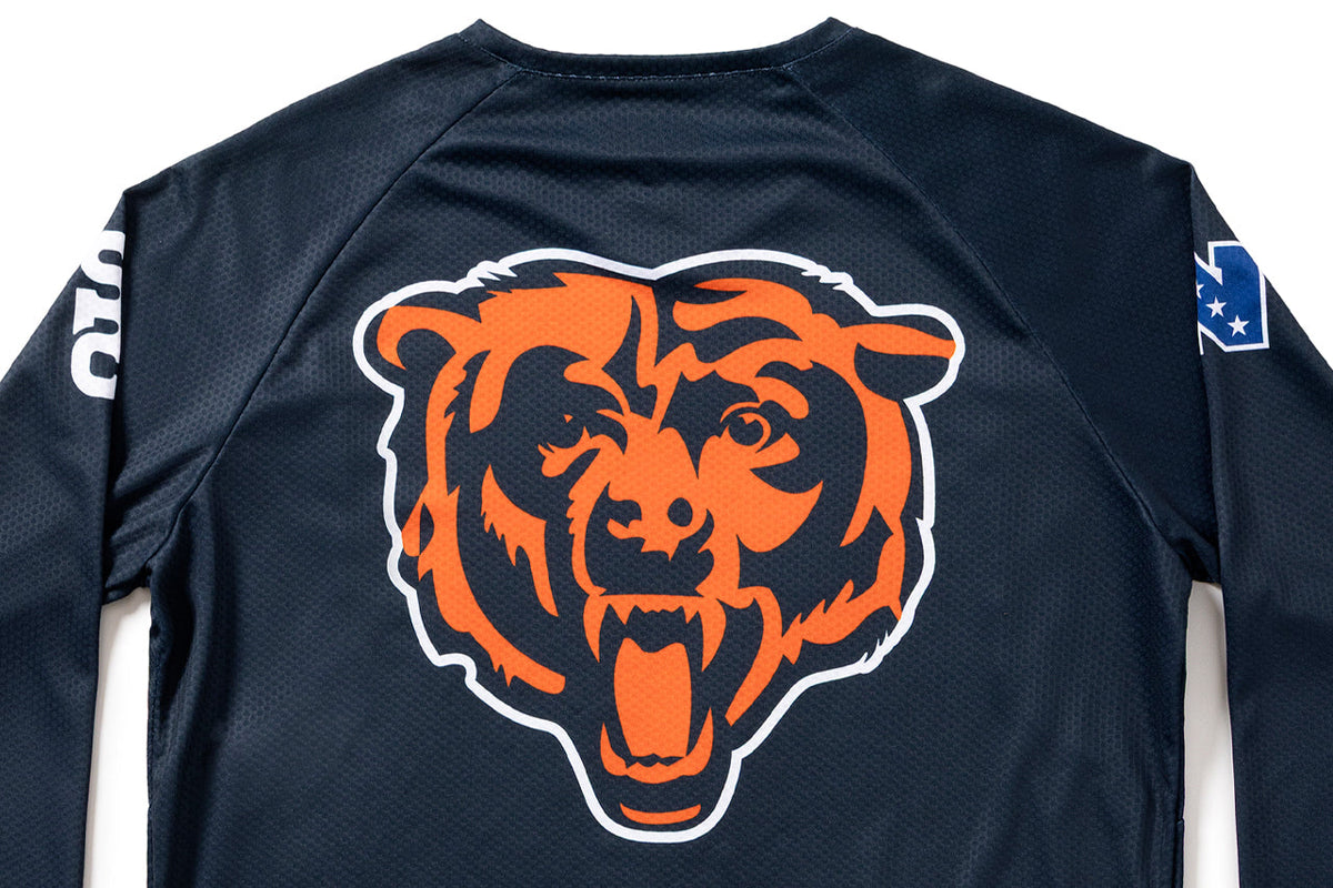 State Bicycle Co. | NFL Collection – Long-Sleeve MTB Jersey – Chicago Bears
