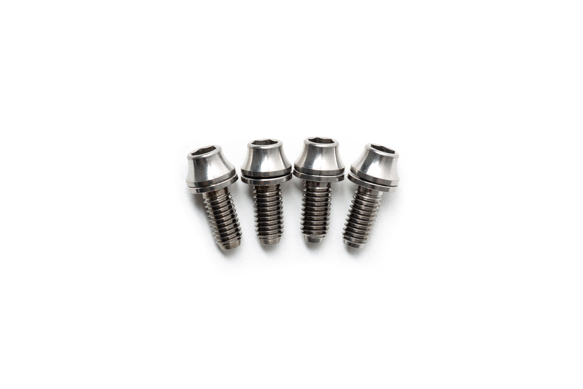 State Bicycle Co. - Titanium Bottle Cage / Mounting Bolts (4-pack)