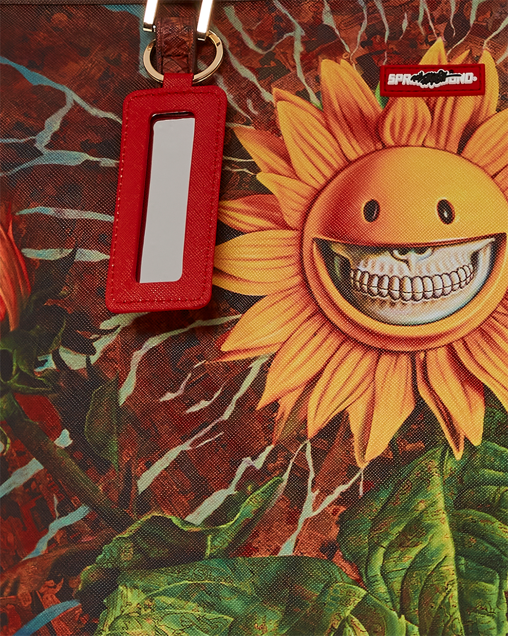 SUNFLOWER GRIN RON ENGLISH COLLAB TOTE
