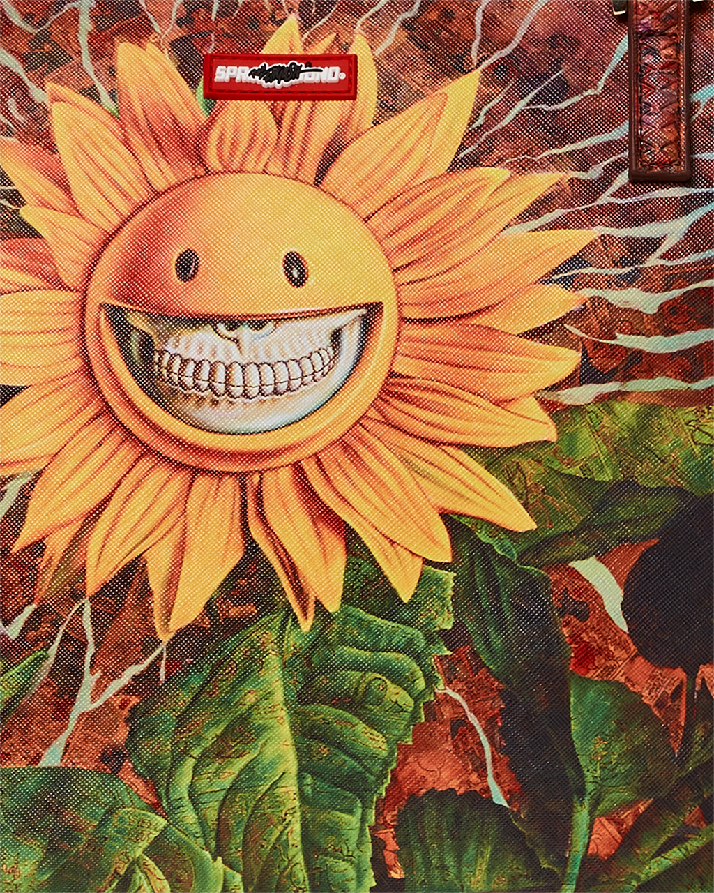 SUNFLOWER GRIN RON ENGLISH COLLAB TOTE
