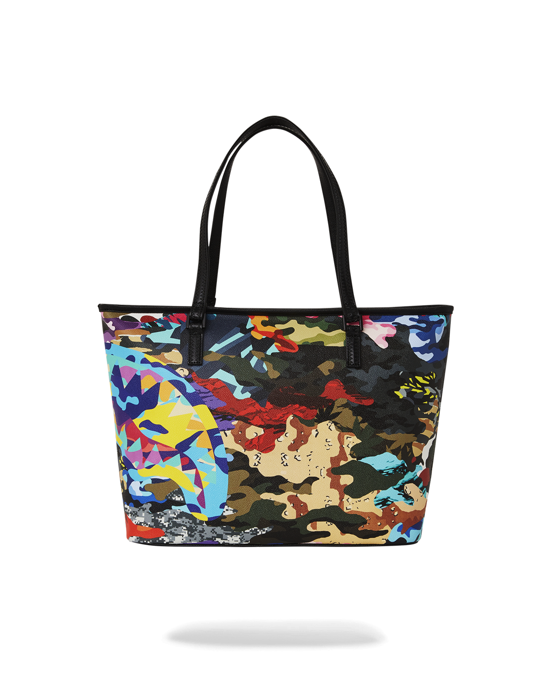 SLICED AND DICED CAMO TOTE