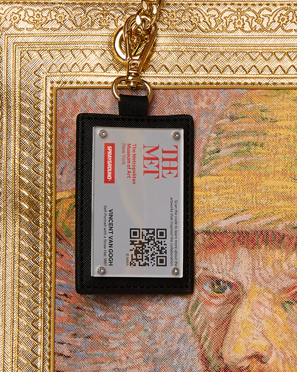 THE MET VAN GOGH FRAMED SELF-PORTRAIT TOTE