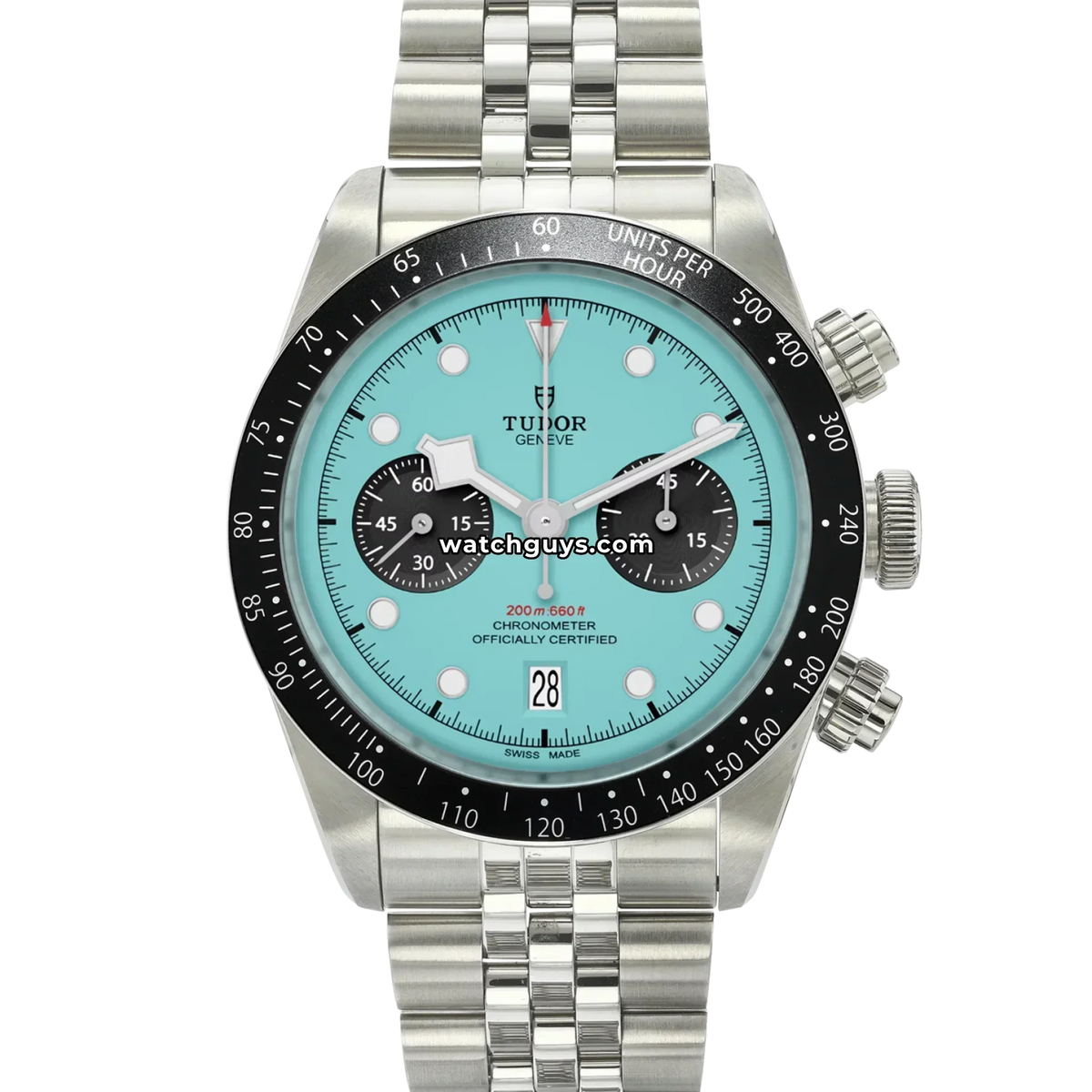 Tudor Black Bay Chrono 79360N Flamingo Blue