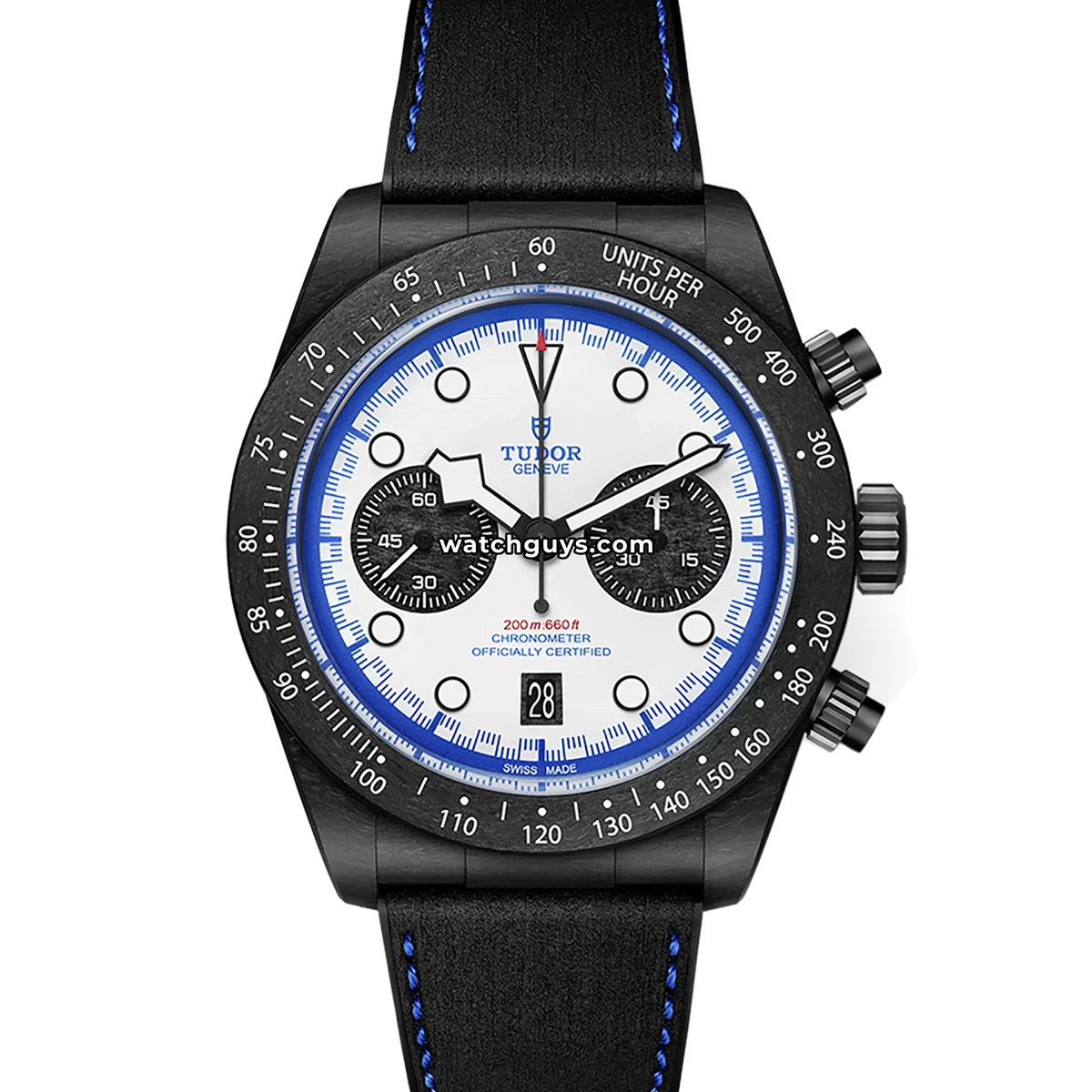 Tudor Black Bay Chrono 79377KN White Carbon