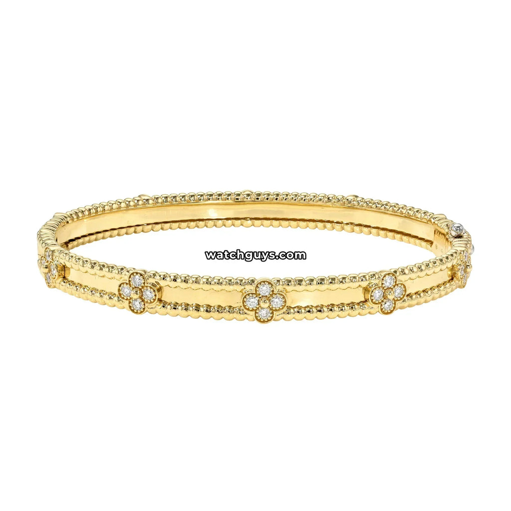 Van Cleef & Arpels Perlee Clovers Bracelet Medium