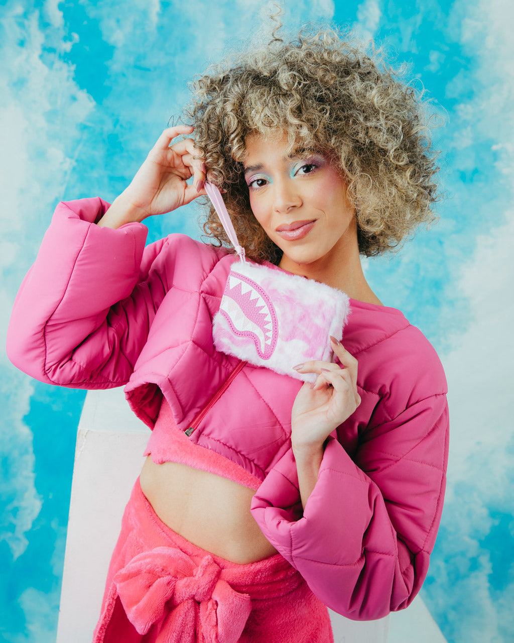 FURRROCIOUS IN PINK WALLET