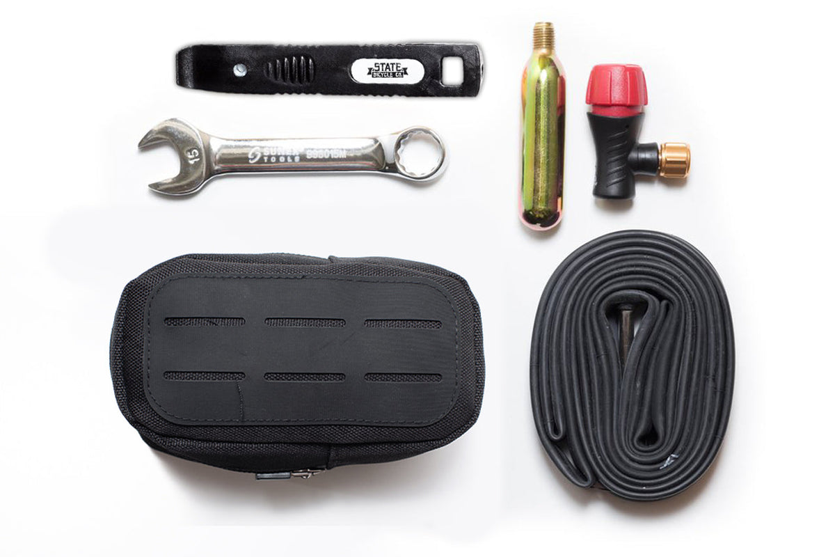 State Bicycle Co. - Saddle Bag + Flat Tire Tool Set Bundle