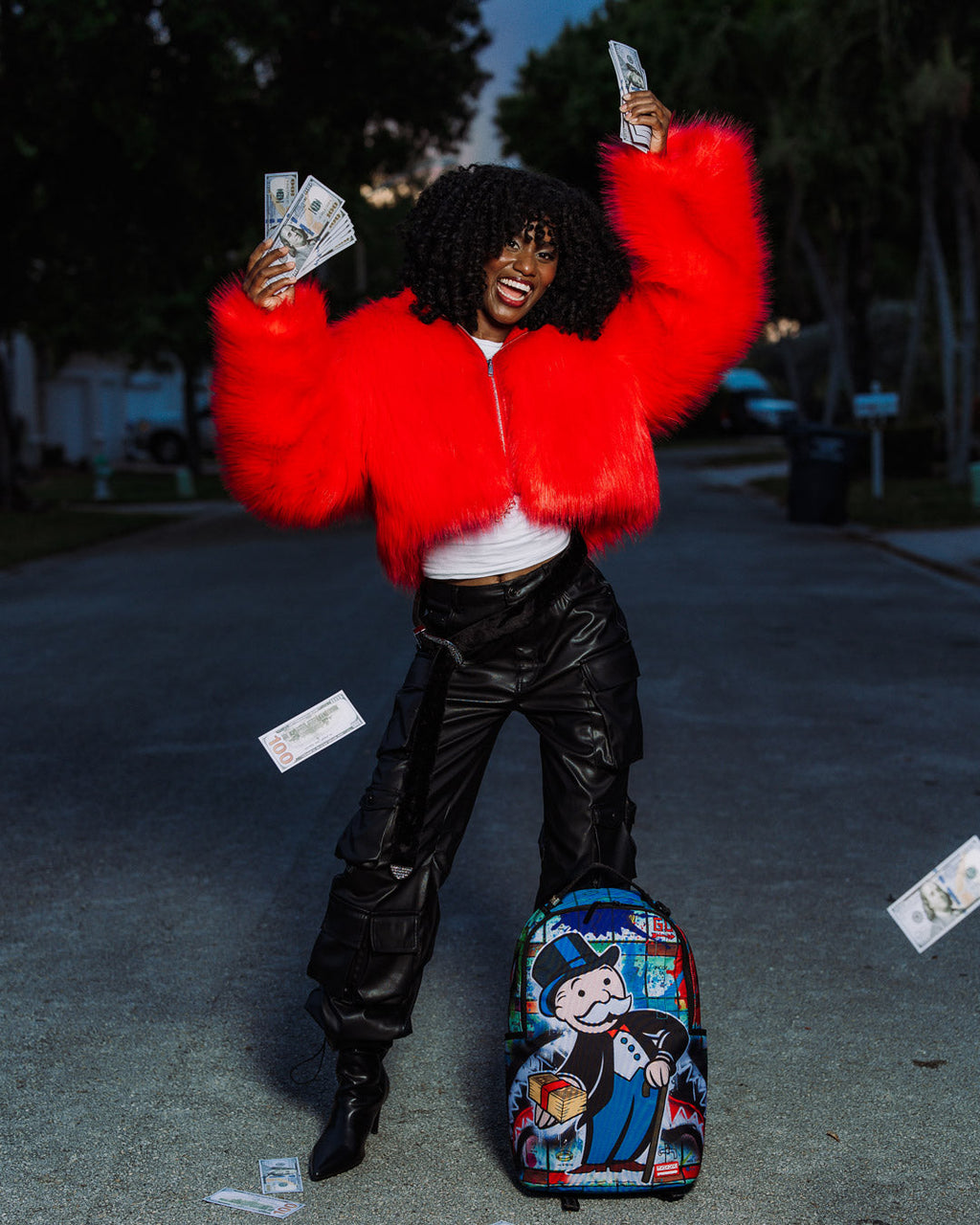 MONOPOLY MONEY MOVES BACKPACK