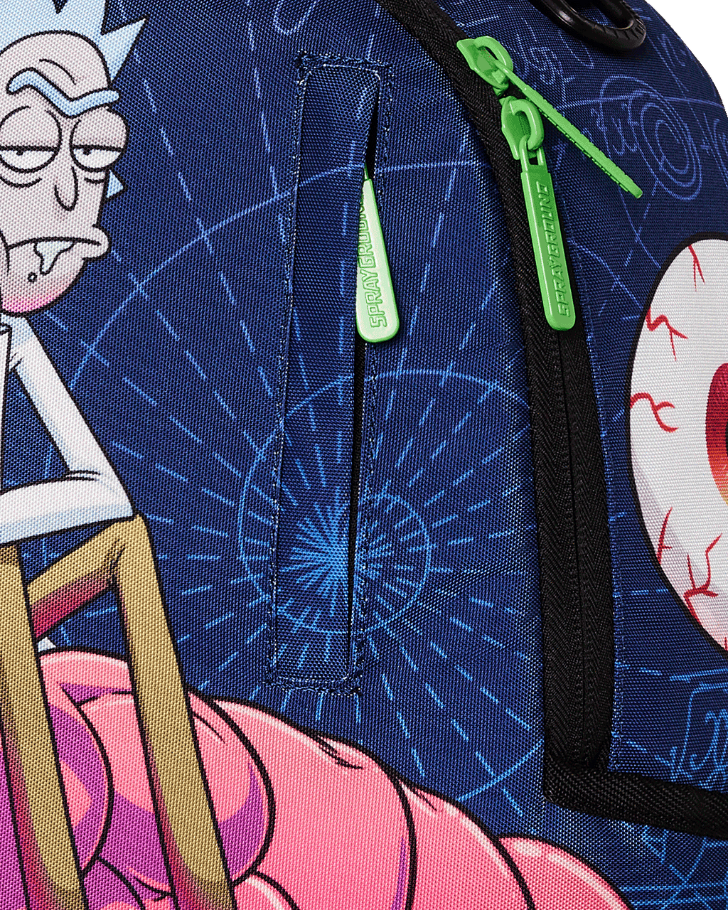 RICK AND MORTY BRAIN SHARK DLXR BACKPACK