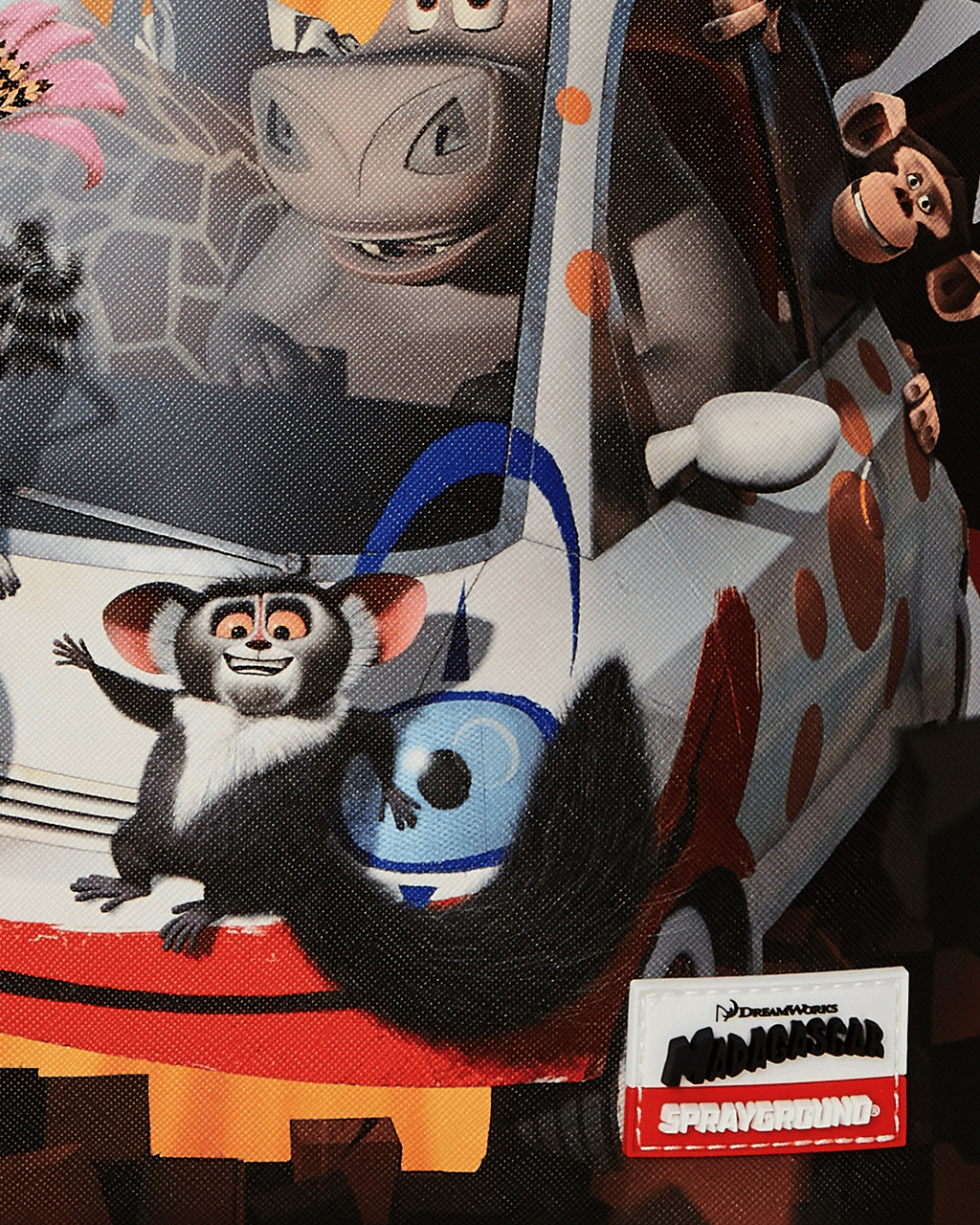 MADAGASCAR ROLLIN THRU DLXSV BACKPACK