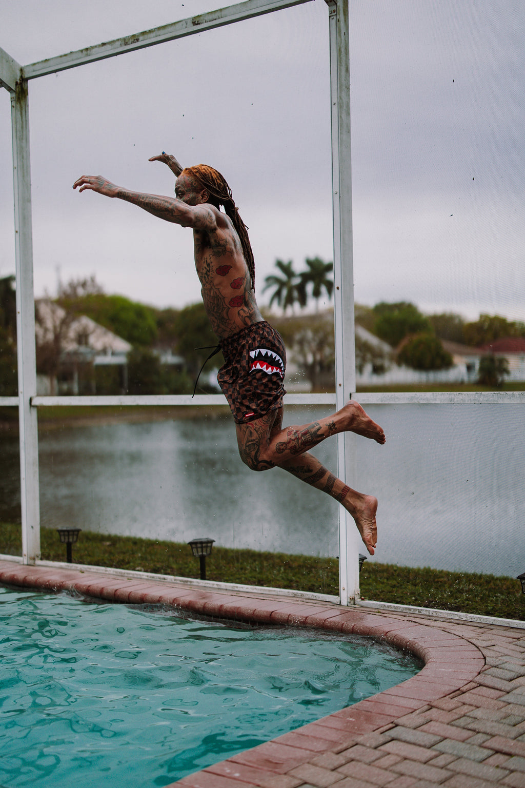THE HIDEOUT SWIM SHORTS