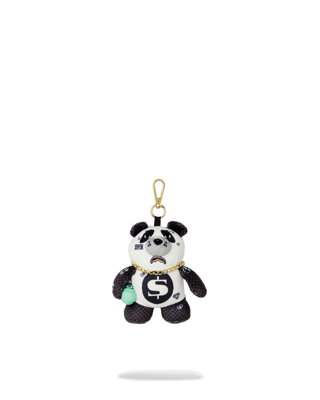 PANDA SKI MASK BEAR KEYCHAIN