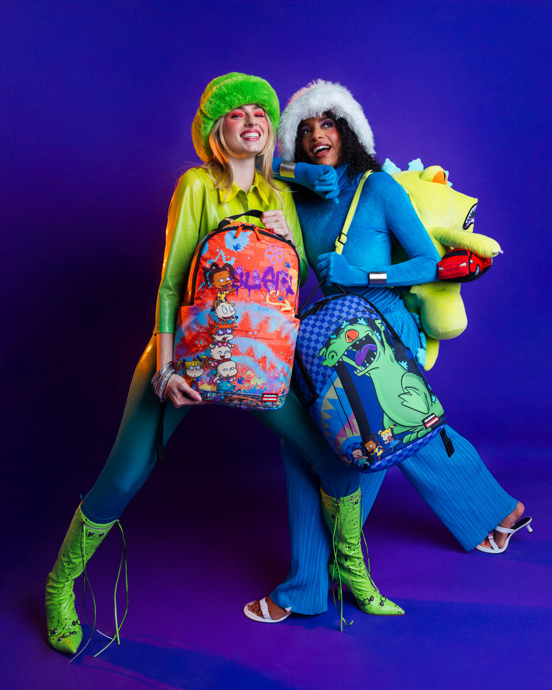 RUGRATS REPTAR GROWL PLUSH BACKPACK