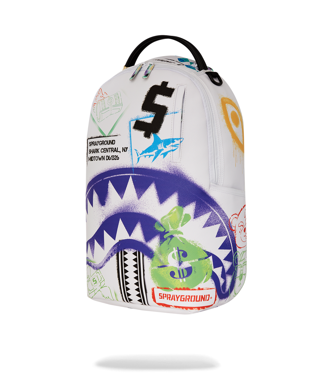 SHARK CENTRAL CUT OUT FOR GREATNESS DLXSV BACKPACK