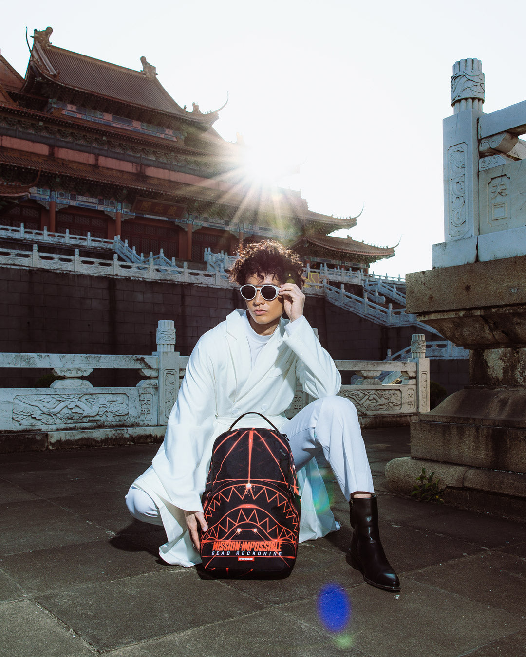 MISSION IMPOSSIBLE HEIST LASER SHARK BACKPACK