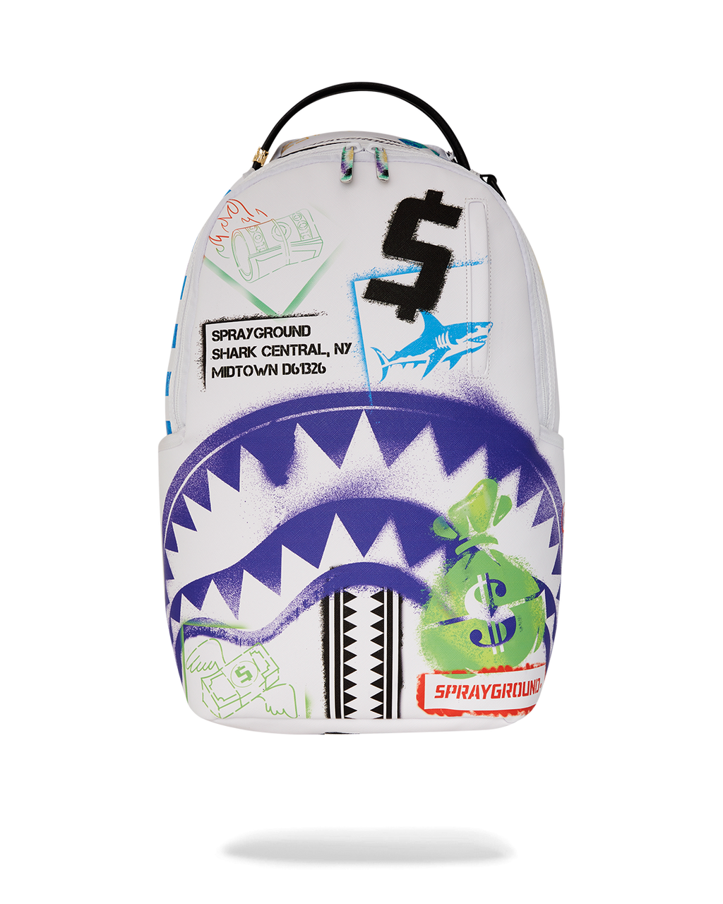 SHARK CENTRAL CUT OUT FOR GREATNESS DLXSV BACKPACK