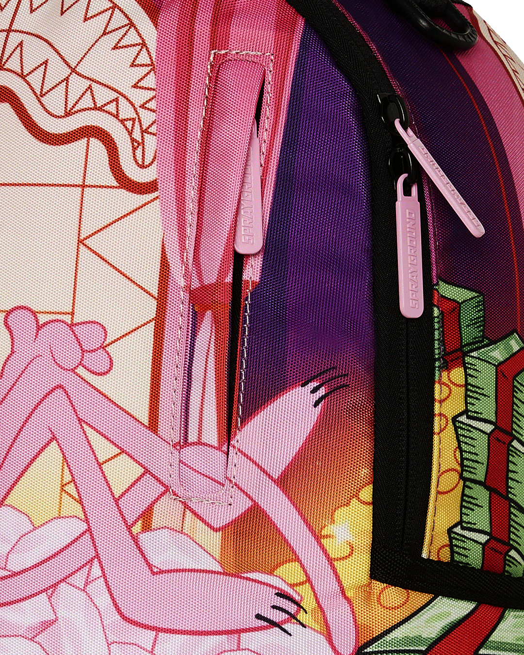 PINK PANTHER FORTRESS OF MONEY-TUDE BACKPACK