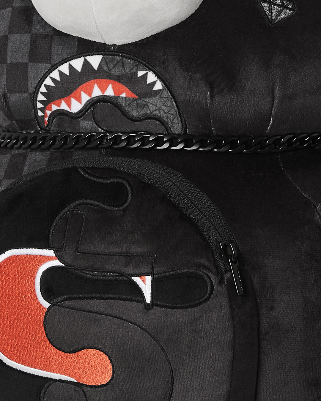 SPEED SHARK SIDE SWIPE MONEYBEAR TEDDY BEAR BACKPACK