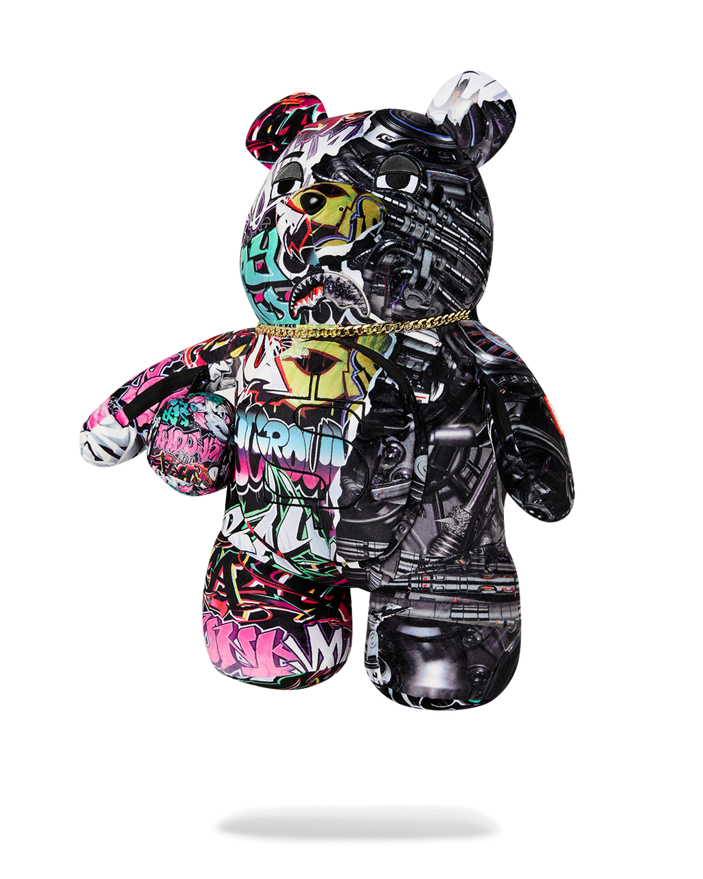 NEW CITY ANDROID MONEYBEAR TEDDYBEAR BACKPACK