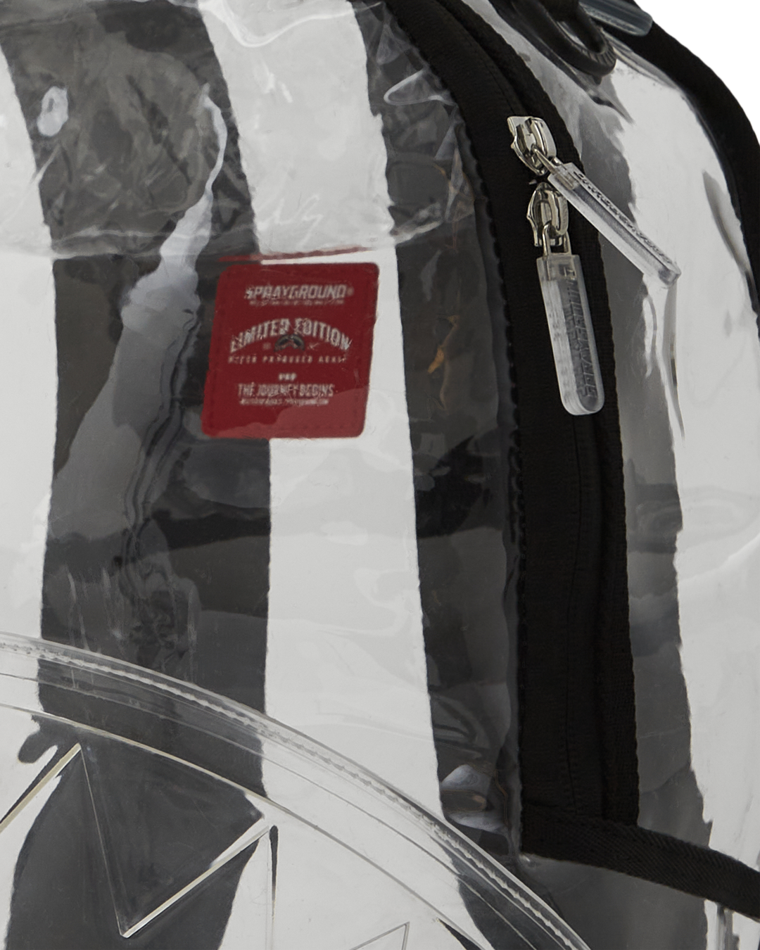 100% CLEAR BACKPACK - SHARK CENTRAL