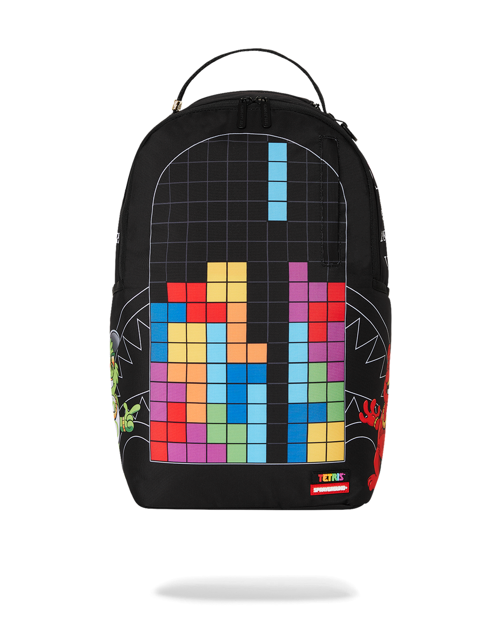 TETRIS WITH DIABLO AND MONEY BEAR BACKPACK