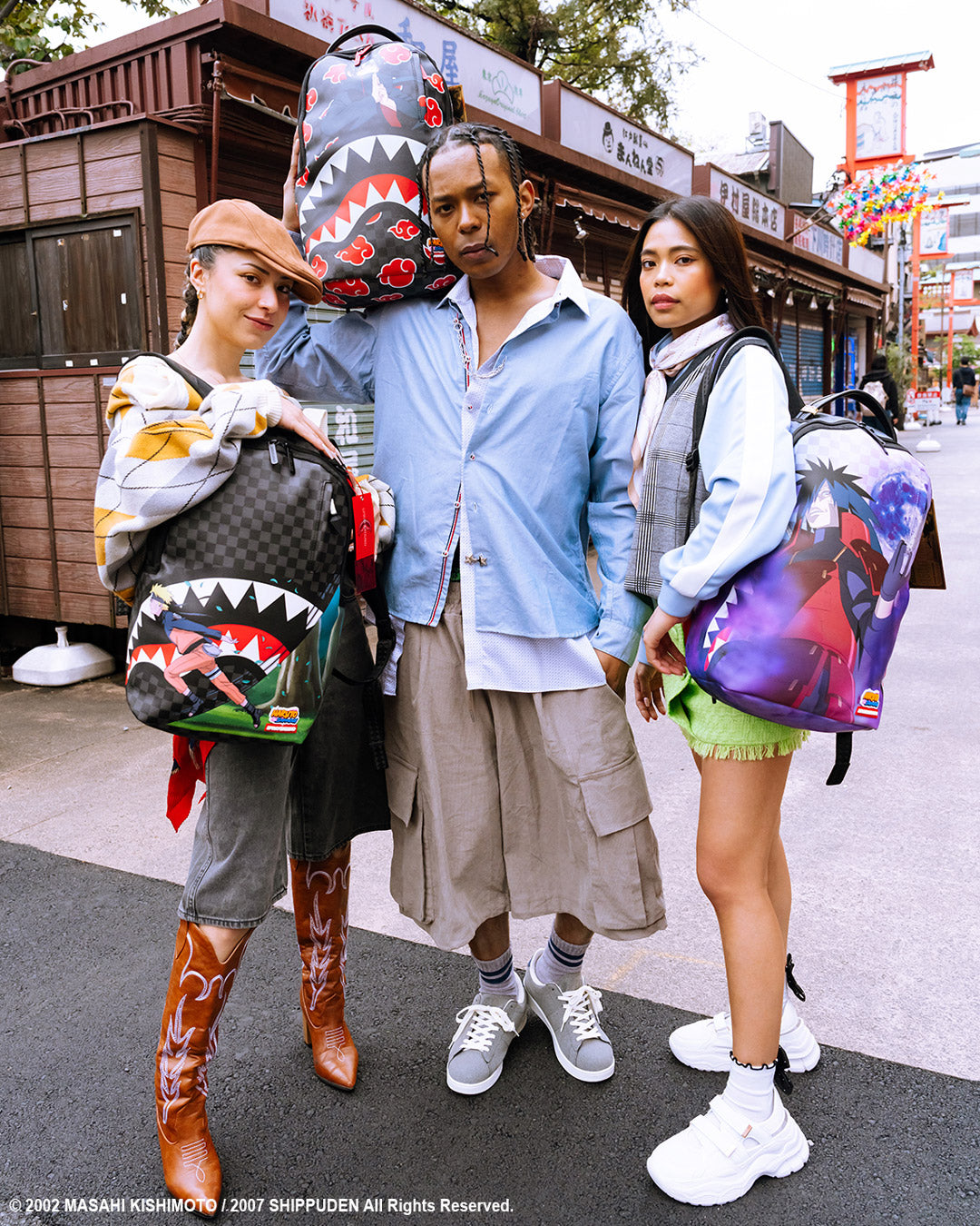 NARUTO ITACHI ON CLOUDS DLXSV BACKPACK
