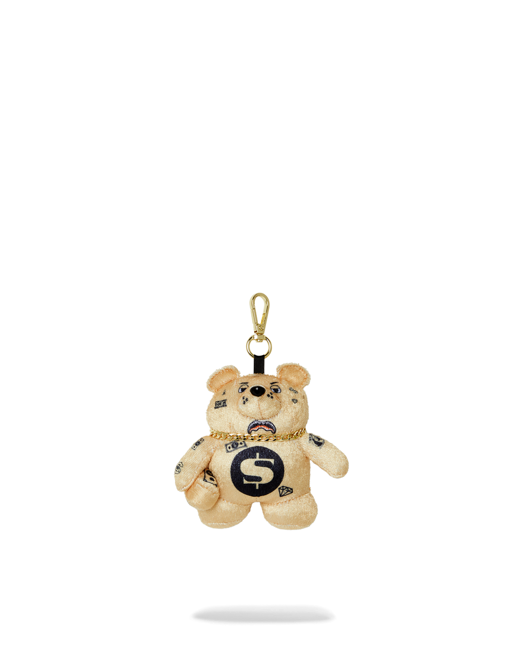 GOLDRUSH BEAR KEYCHAIN