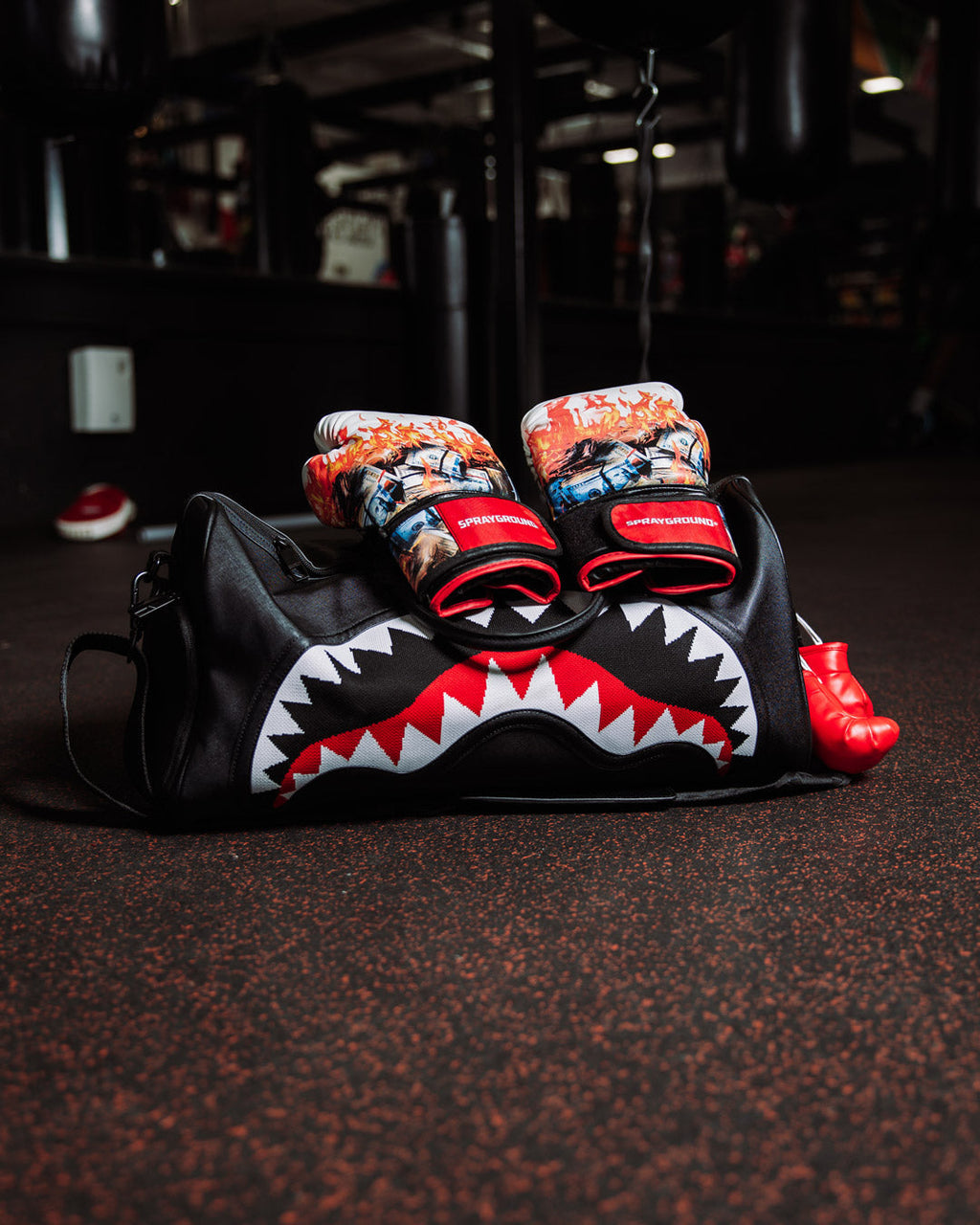 KNIT COMMANDER DUFFLE