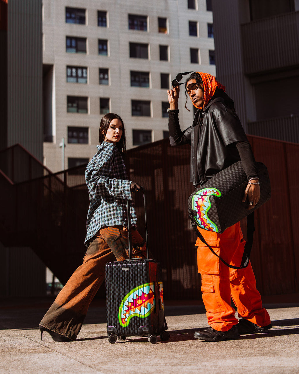 SLIME TAKEOVER HARD SHELL CARRY-ON LUGGAGE