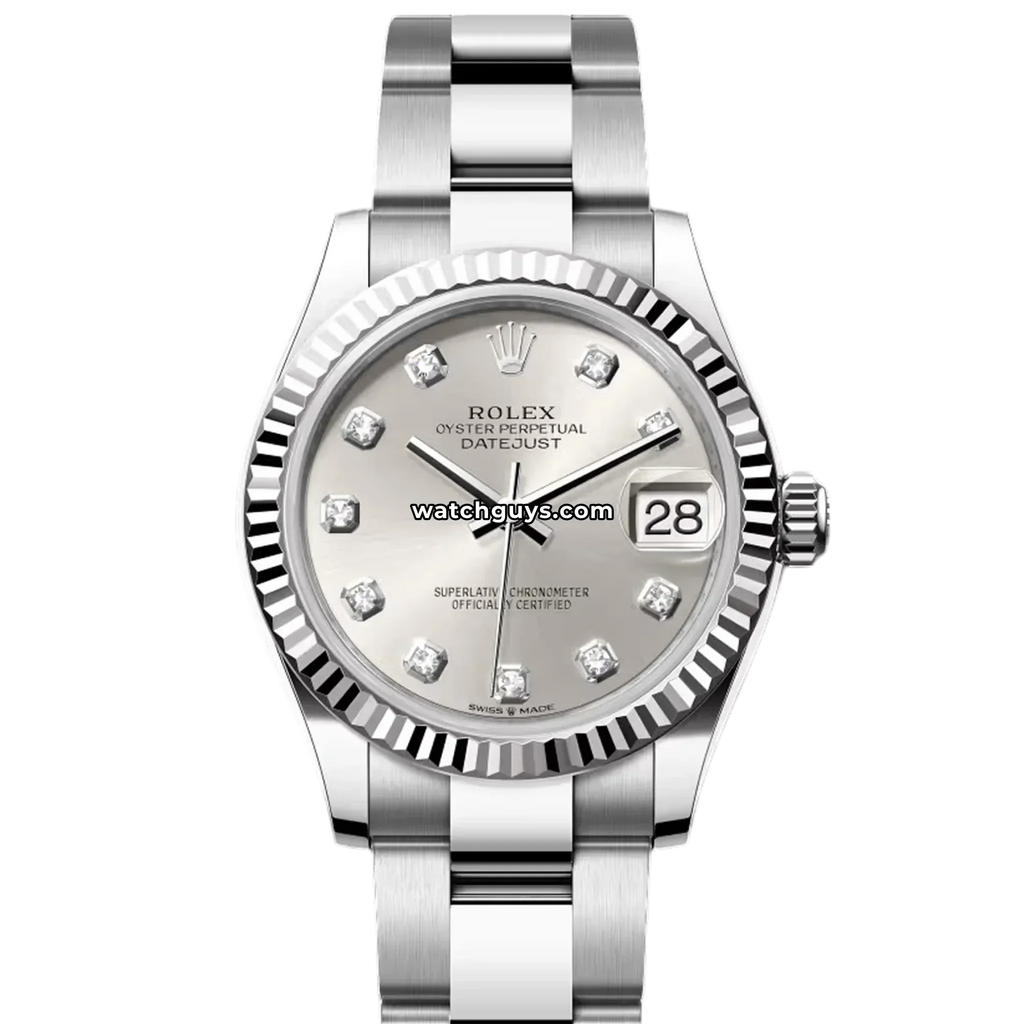 Rolex Datejust 278274 Silver Diamond