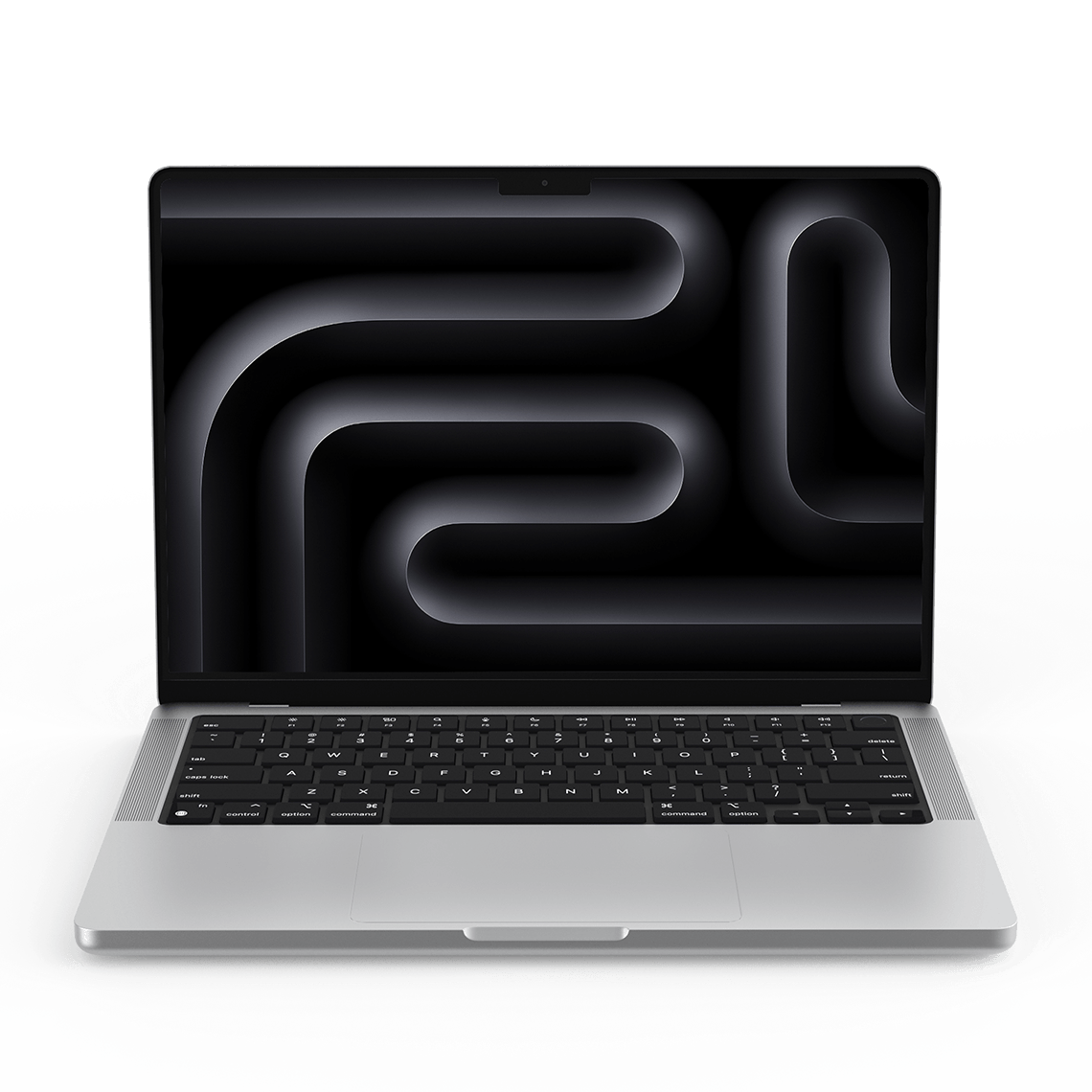 Apple 14-inch MacBook Pro M3 8-Core, 8GB RAM, 512GB Flash, 10-Core GPU, Silver - Grade B