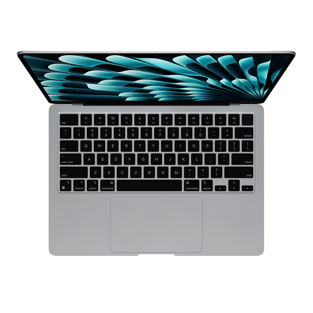 Apple 13-inch MacBook Air M3 chip, 16GB RAM, 512GB Flash, 10-Core GPU, Silver - Grade B