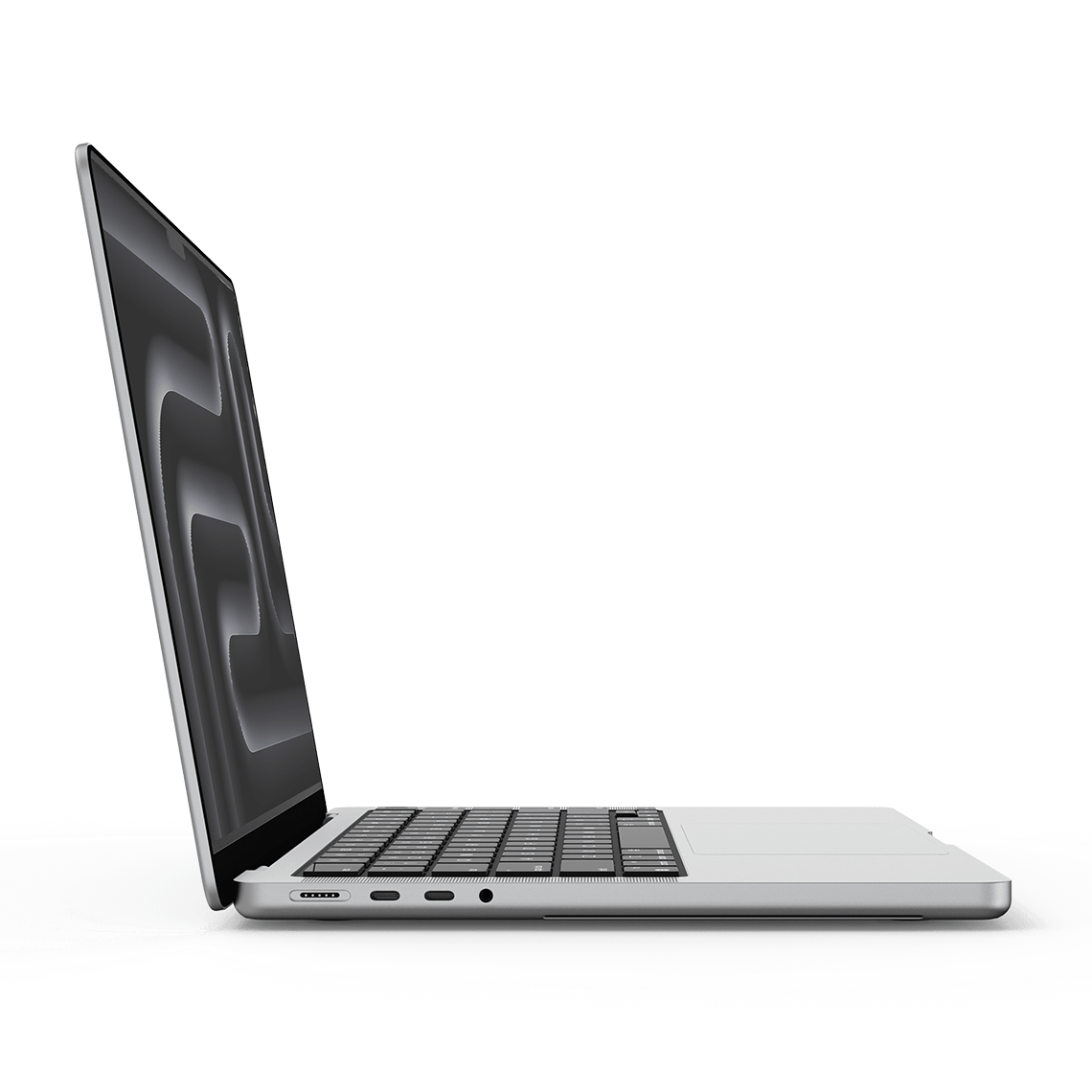 Apple 14-inch MacBook Pro M3 8-Core, 8GB RAM, 512GB Flash, 10-Core GPU, Silver - Grade B
