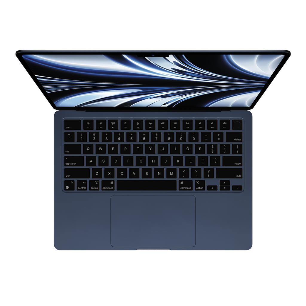 Apple 13-inch MacBook Air M2 chip, 8GB RAM, 512GB Flash, 10-Core GPU, Midnight - Grade A
