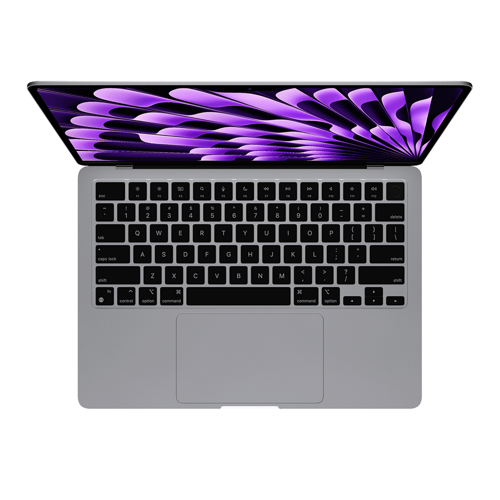 Apple 13-inch MacBook Air M3 chip, 8GB RAM, 512GB Flash, 10-Core GPU, Space Gray - Grade A