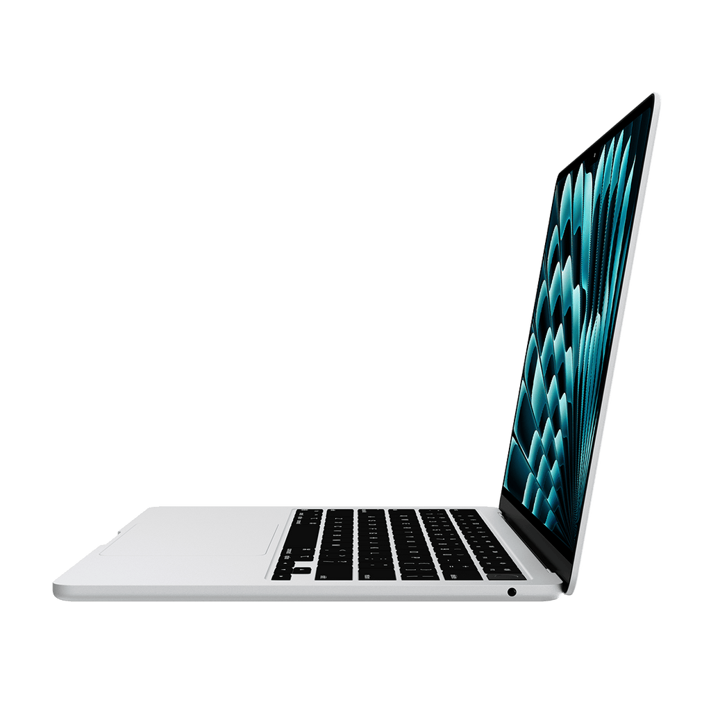 Apple 13-inch MacBook Air M3 chip, 16GB RAM, 512GB Flash, 10-Core GPU, Silver - Grade B